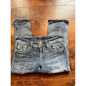 Vigoss The New York Capri Jean Womens Size 7/8 L21